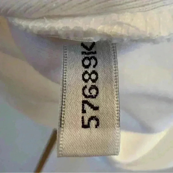 Harold’s Women's White Crew Neck Tee Size L Casual Solid T-Shirt - Picture 9 of 10